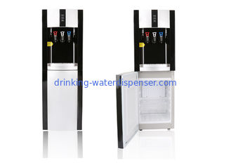 床の立つ飲料水ディスペンサー、冷却装置が付いている3水道水ディスペンサー